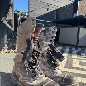 Dr. Martens Black Combat Boots